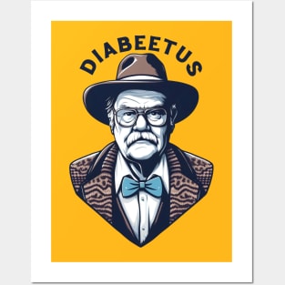 Diabeetus - Vintage style Posters and Art